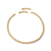 Essential Silver Choker & Necklace, Yellow Gold Plating, Zircon Gemstone & Necklace + Star Gift