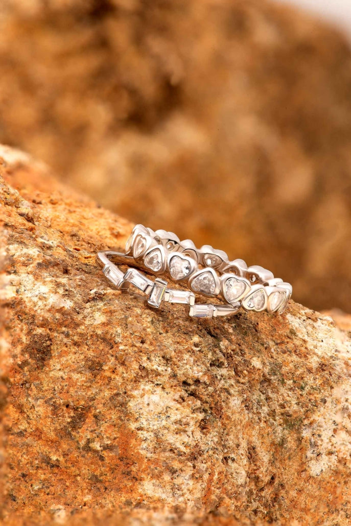 Eternity Love Band Ring + Give Joy Gift