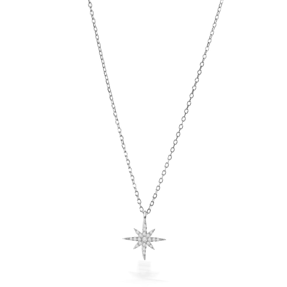 Single Bright Star Necklace + Give Joy Gift