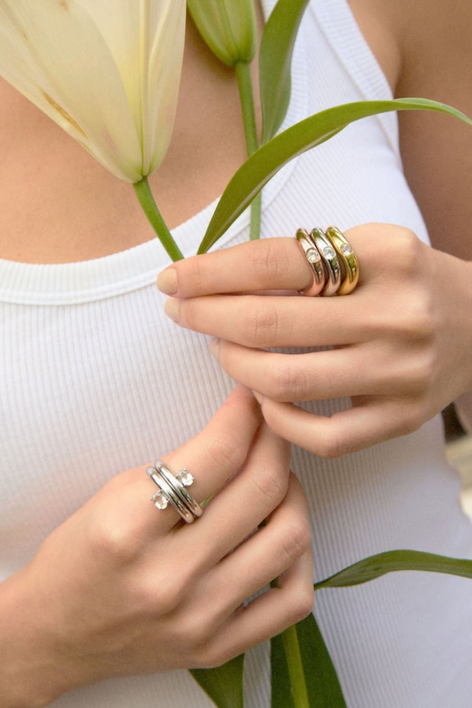 Infinity Plump Ring + Sun Gift