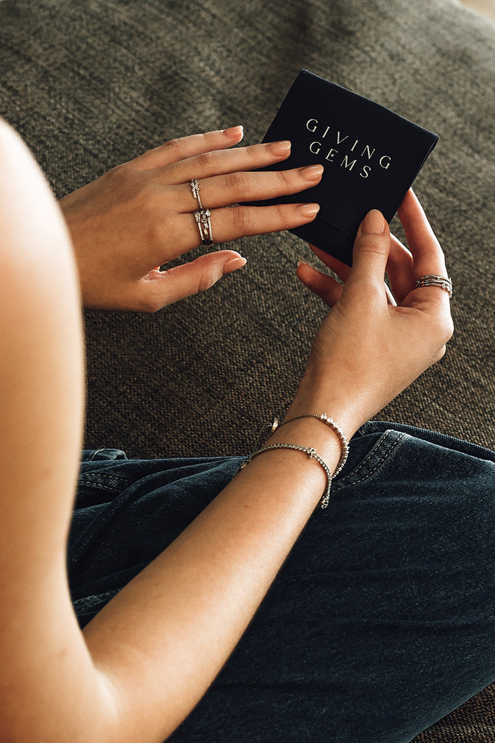 Baguette Ring + Give Hope Gift