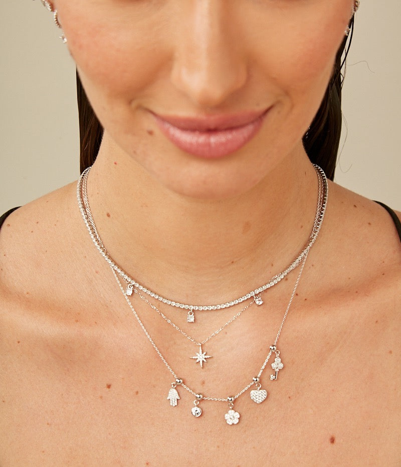 Single Bright Star Necklace + Give Joy Gift