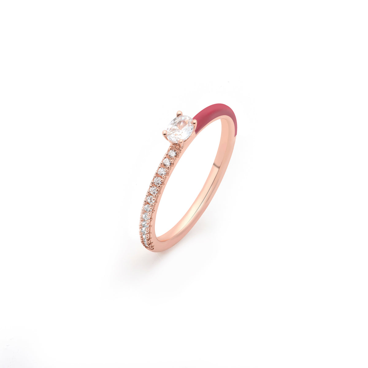 Tiny Joy Oval Ring + Give Love Gift